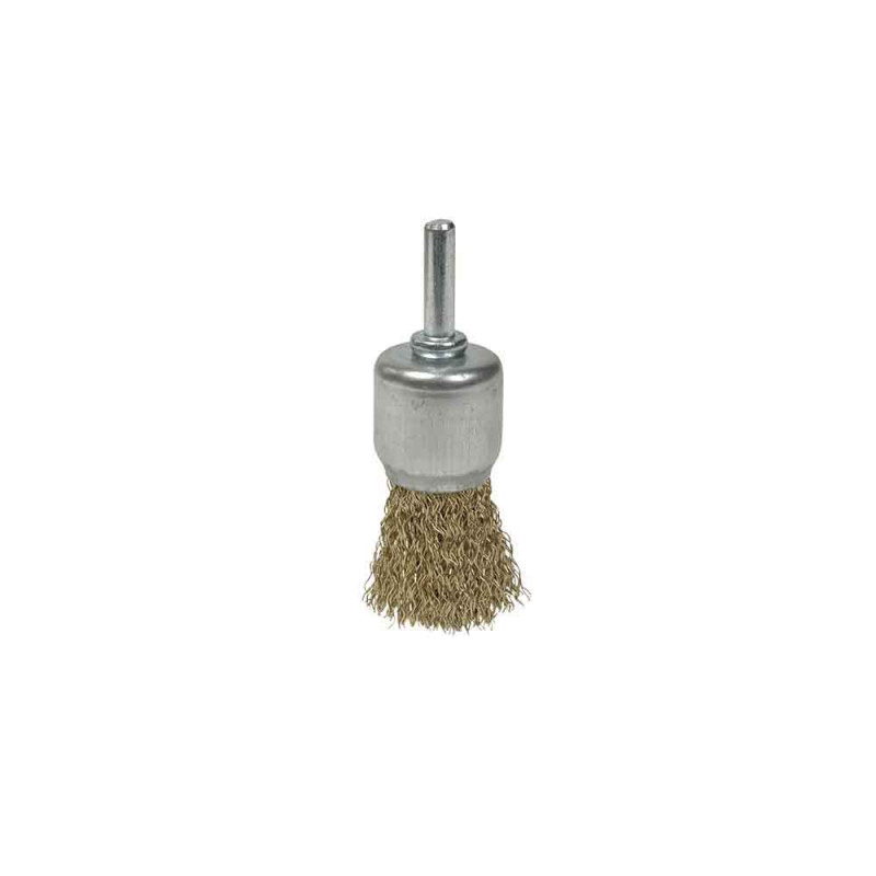 Cepillo brocha con espiga ø12 mm