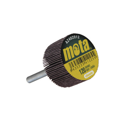 Cepillo de laminas con vastago 40 x 20 x 6 mm grano 50