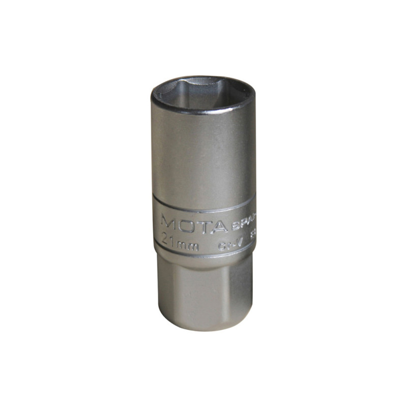 Vaso para bujia enc. 1/2" de 21 mm