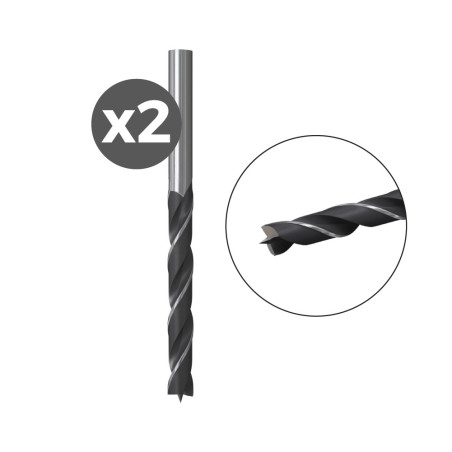 Brocas madera hb 3, 2 uds