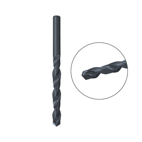Broca para metal hss-r din 338, ø8,00 x 75/117 mm
