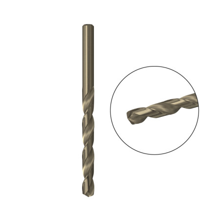 Broca para metal hss-co ø5,00 x 52/86 mm