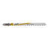 Hojas de sierra de calar vástago en t hcs 093 mm, pack 2 uds