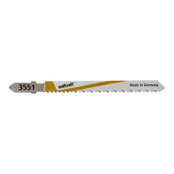 Hojas de sierra de calar vástago en t hcs 075 mm pos.dientes opuesto, pack 2 uds