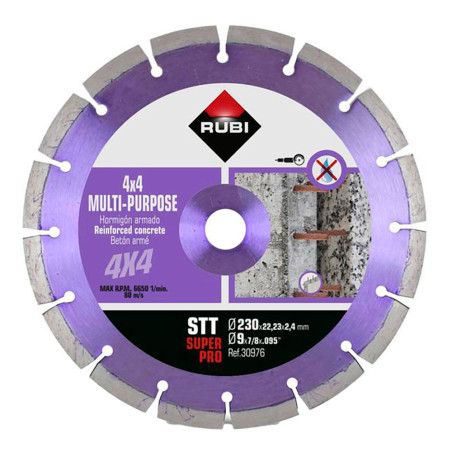 Disco diamantado stt superpro ø230 mm