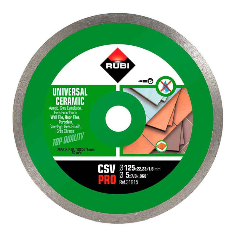 Disco diamantado csv pro ø125 mm