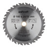 Disco de sierra circular ct, ø160 mm x 20 dientes