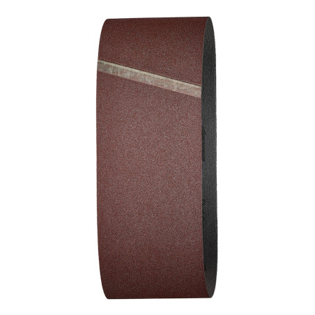 Lijas de banda, corindón, 75 x 533 mm, grano120, set 3 uds