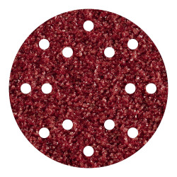 Discos adhesivos de lijar corindón, para exc., ø150 mm, grano40, set 5 uds
