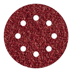 Discos adhesivos de lijar corindón, ø125 mm, grano60, set 5 uds