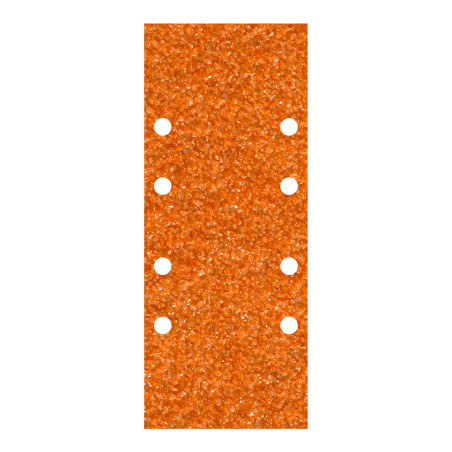 Hojas de lijar de corindón, 93 x 230 mm, grano80, set 5 uds