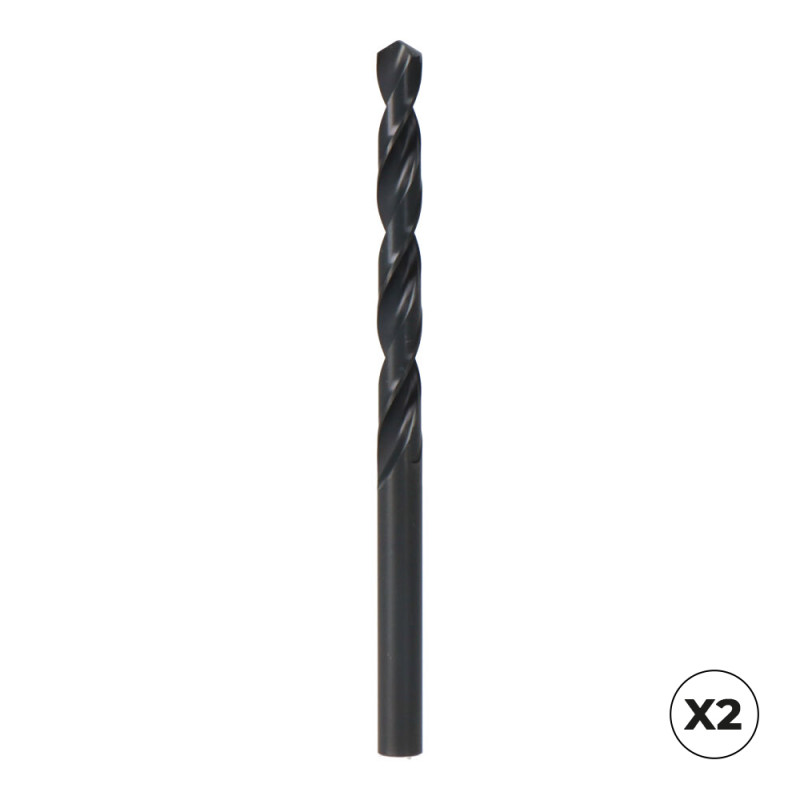 Broca cilíndrica corta hss din 338n, 2 uds, ø3,25 mm