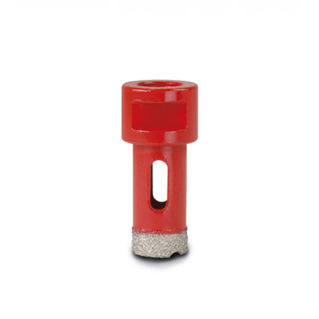 Corona diamantada para amoladora, corte seco, ø18 mm / m14