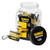 Juego de 10 puntas flextorq 57 mm pz2, pz3 y ph2 con mosquetón, bote con 50 uds