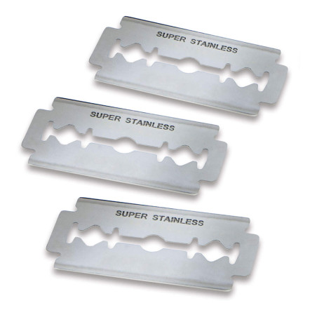 Cuchillas acero inoxidable para referencia 95947. 200 uds