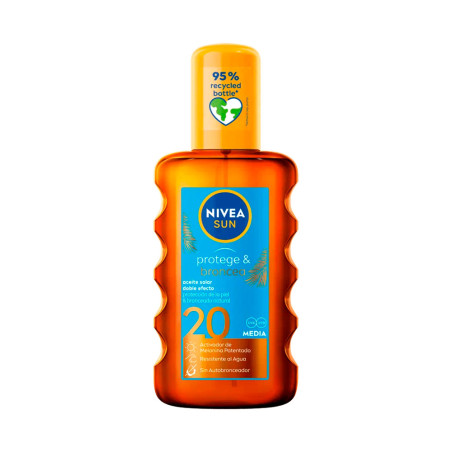 Aceite solar "protege e hidrata" f20 200 ml